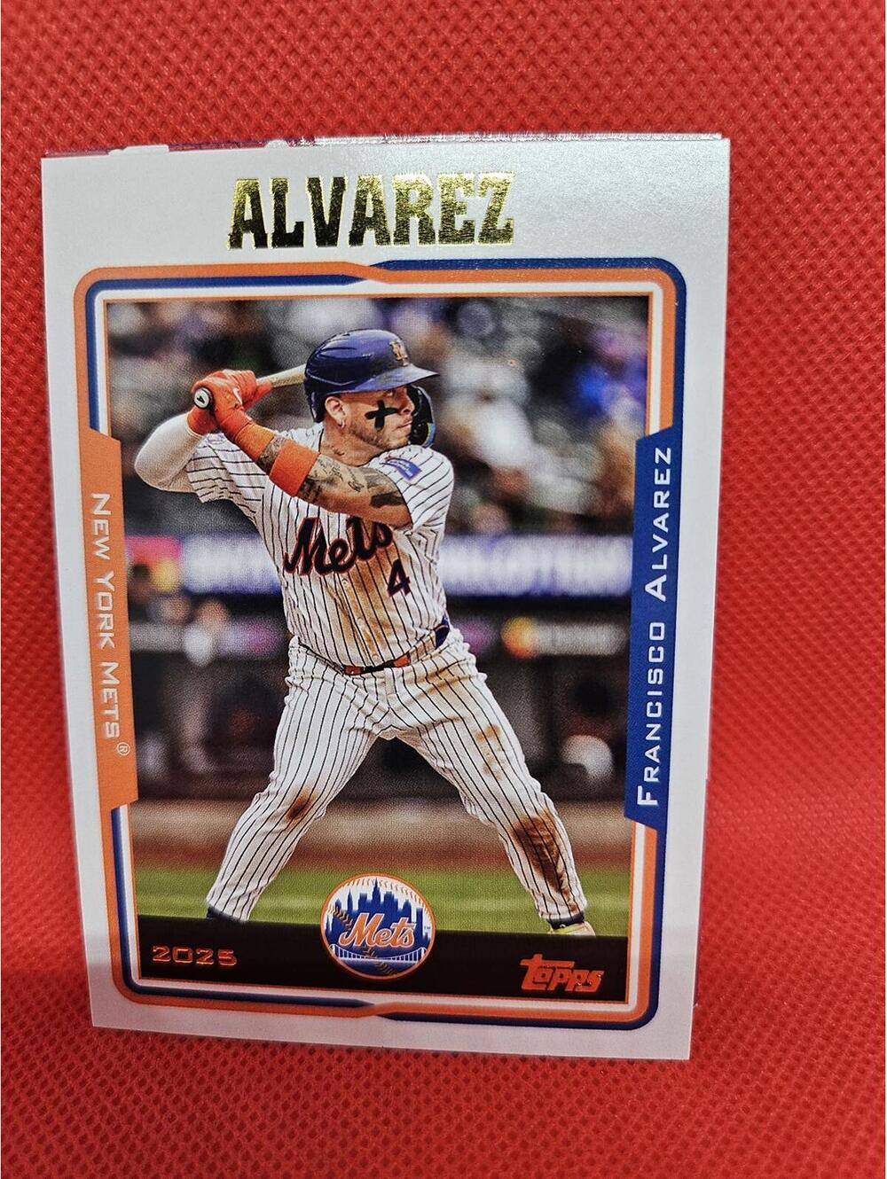 Francisco Alvarez - 2025 Topps Archives #242 - Mets - RAW Mint